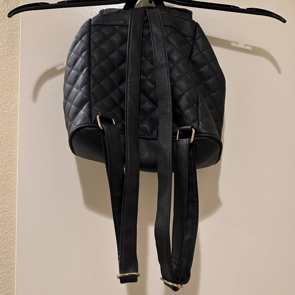 Medium Black Backpack - image 5